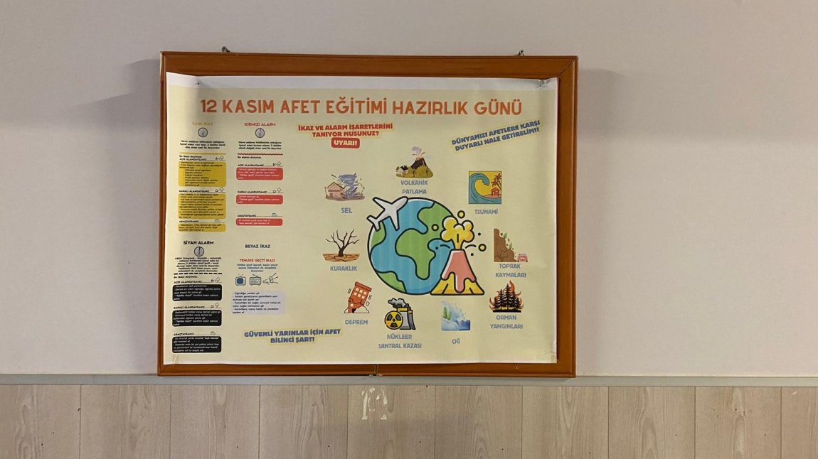 12 KASIM AFET EĞİTİMİ HAZIRLIK GÜNÜ